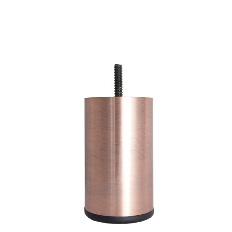 100MM STEEL TUBE LEG [ANTIQUE COPPER PLATED] 1