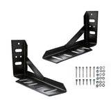 10 INCH BRACED BED BRACKET [1 PAIR] WITH FULL SCREW PACK 3