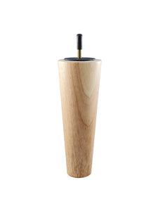 7 INCH TAPERED WOODEN LEG